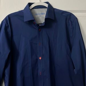 Twillory Navy Button Down